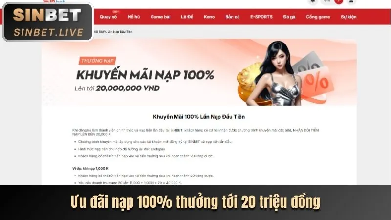 Khuyến mãi chào mừng for88 app